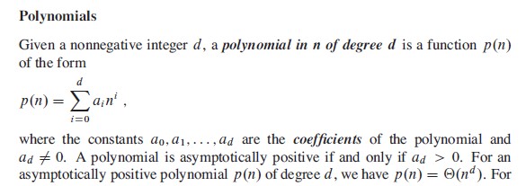 Asymptotic behavior of polynomials